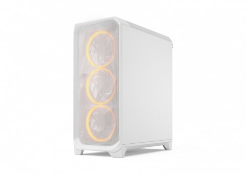 Fractal Design Obudowa Meshify 3 White RGB TG Light Tint Fractal Design Obudowa Meshify 3 White RGB TG Light Tint