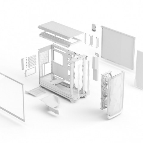 Fractal Design Obudowa Meshify3XL Ambience ProRGB WhiteTG Clear Tint Fractal Design Obudowa Meshify3XL Ambience ProRGB WhiteTG Clear Tint
