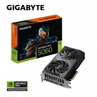 Gigabyte Karta graficzna GeForce RTX 5060 WINDFORCE 8G GDDR7 3DP/HDMI