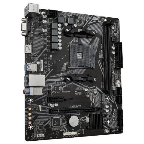 Gigabyte Płyta główna B450M K AM4 2DDR4 HDMI USB 3.2 M.2 uATX