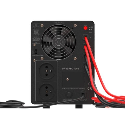 Green Cell Zasilacz awaryjny UPS AVR PowerCore 1000W/1500VA 12VDC Green Cell Zasilacz awaryjny UPS AVR PowerCore 1000W/1500VA 12VDC