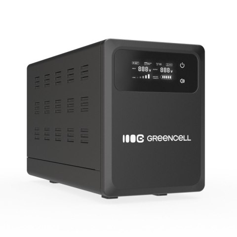 Green Cell Zasilacz awaryjny UPS AVR PowerCore 1200W/2000VA 24VDC Green Cell Zasilacz awaryjny UPS AVR PowerCore 1200W/2000VA 24VDC