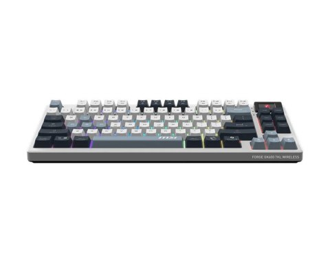 MSI Klawiatura gamingowa Forge GK600 TKL SKY US