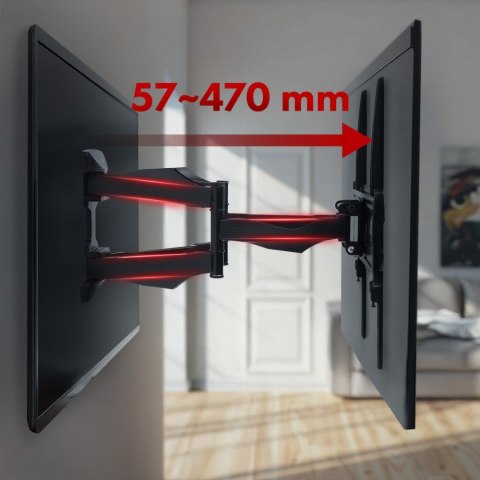 Maclean Uchwyt do TV 26-55 cali MC-781 do 45kg