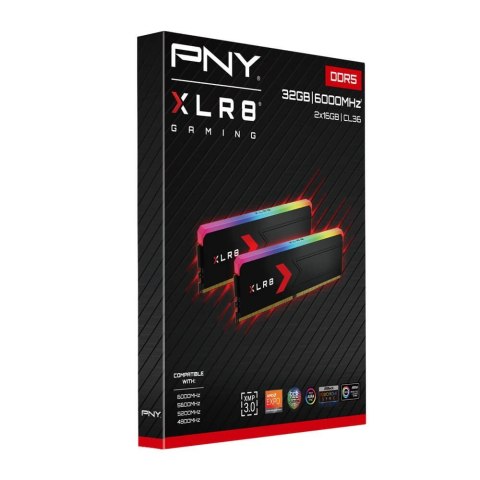 PNY Pamięć DDR5 32GB 6000 C30 RGB PNY Pamięć DDR5 32GB 6000 C30 RGB