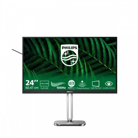 Philips Monitor 23.8 cala 24B2G5200 IPS 100Hz HDMI DP Pivot Głośniki Philips Monitor 23.8 cala 24B2G5200 IPS 100Hz HDMI DP Pivot Głośniki