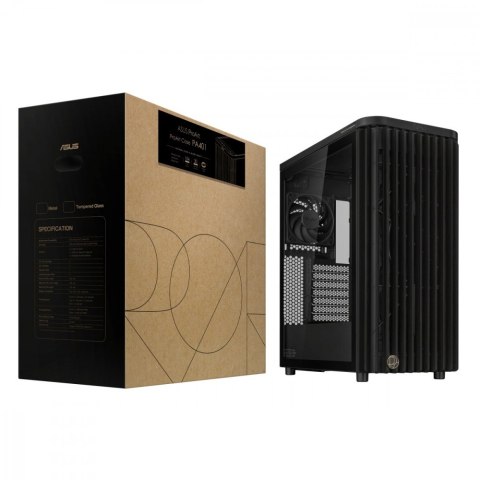 Asus Obudowa ProART PA401 Wood ATX czarna Asus Obudowa ProART PA401 Wood ATX czarna