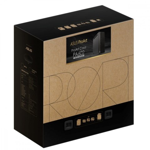 Asus Obudowa ProART PA602 Wood Metal czarna Asus Obudowa ProART PA602 Wood Metal czarna