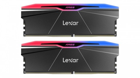 Lexar Pamięć DDR5 ARES RGB 32GB(2*16GB)/6000 CL30 czarna Lexar Pamięć DDR5 ARES RGB 32GB(2*16GB)/6000 CL30 czarna