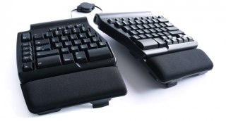 Matias Klawiatura mechaniczna ergonomiczna Ergo Pro hub 3xUSB czarna