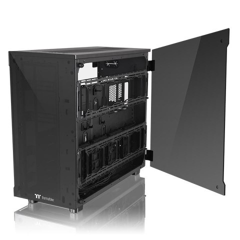 Thermaltake Obudowa View 91 RGB Riing Tempered Glass XL-ATX Super Tower - Czarna Thermaltake Obudowa View 91 RGB Riing Tempered Glass XL-ATX Super Tower - Czarna