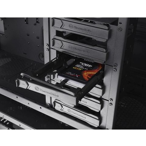 Thermaltake Obudowa View 91 RGB Riing Tempered Glass XL-ATX Super Tower - Czarna Thermaltake Obudowa View 91 RGB Riing Tempered Glass XL-ATX Super Tower - Czarna