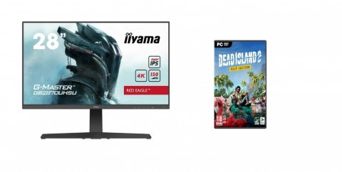 IIYAMA Monitor 28 cali GB2870UHSU-B1 + Gra Dead Island 2 PC IIYAMA Monitor 28 cali GB2870UHSU-B1 + Gra Dead Island 2 PC