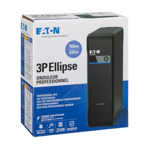 Eaton Zasilacz awaryjny UPS 3P Ellipse 700 USB FR 3P700UF