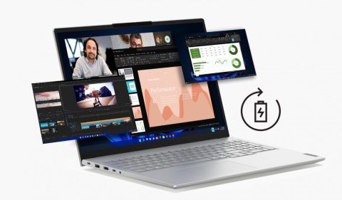 Lenovo Laptop ThinkBook 16 G8 21SK009RPB W11Pro Ultra 7 255H/2x16GB/1TB/INT/16.0 WUXGA/Arctic Grey/3YRS OS + CO2 Offset