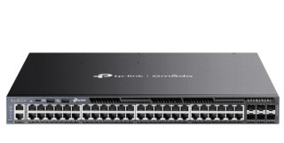 TP-LINK Przełącznik Omad SG6654XHP 48-Port Gb Stackable Lite L3 Managed with 4 PORT: 24× Gigabit RJ45 Ports, 4× 10G SFP+, RJ45/USB Type 