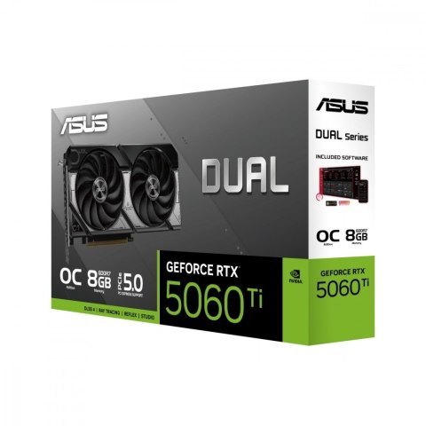 Asus Karta graficzna GeForce RTX 5060 Ti Dual OC 8GB GDDR7 128BIT 3DP/HDMI