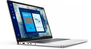 Dell Laptop Dell Pro 16 PC16250 W11P C3 100U/8GB/512GB CL25/16.0 FHD+/Int/FgrPr/Cam&Mic/WLAN+BT/BcklKb/3C/3YPS Magnetite color, textu