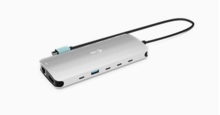 I-tec Stacja dokująca USB-C Metal Nano 3x Display Dock 2x HDMI 1x USB-C video Power Delivery 140W + i-tec Universal Charger 140 W