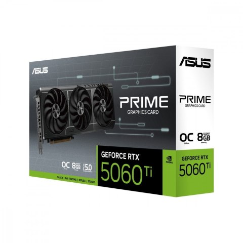 Asus Karta graficzna GeForce RTX 5060 Ti Prime OC 8GB GDDR7 128BIT 3DP/HDMI