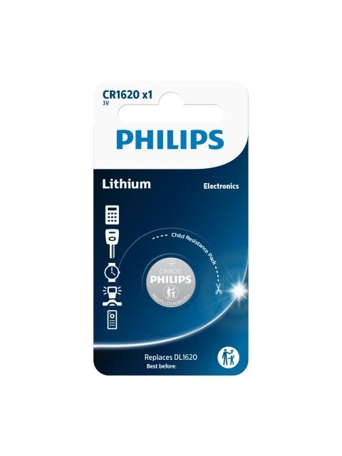 Philips Bateria litowa guzikowa 3.0V 1 sztuka