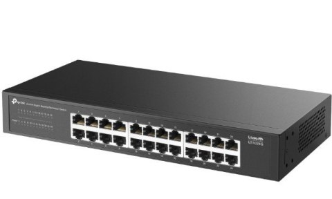 TP-LINK Przełącznik LiteWave 24-Port Gigabit Switch 	LS1024G 24× Gigabit RJ45 Ports