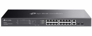 TP-LINK Przełącznik Omada 20-Port GB Easy Managed Switch with 16-Port PoE+ 16× Gigabit PoE+ Ports, 2x Gigabit Non-PoE Ports, 2× Gigabit 