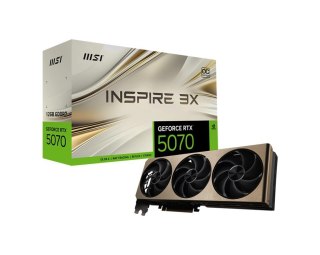 MSI Karta graficzna GeForce RTX 5070 12G INSPIRE 3X OC