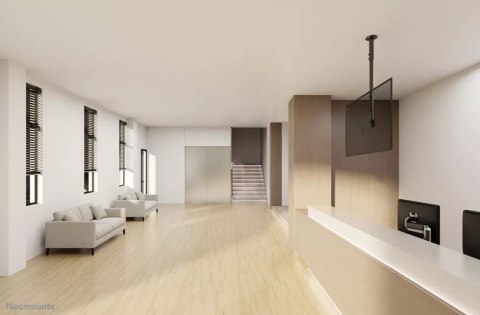 Neomounts Uchwyt sufitowy CL35-340BL12 23-42 cali