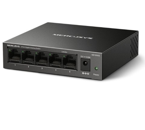 TP-LINK Przełącznik 5-Port Gigabit Desktop Switch PORT: 5× Gigabit Ports MS105GS