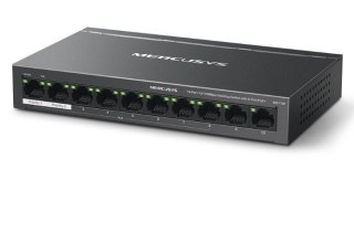 TP-LINK Przełącznik Mercusys 10-Port 10/100Mbps Desktop Switch with 8-Port PoE+ PORT: 8× 10/100 Mbps PoE+ Ports, 2× 10/100 Mbps Non-