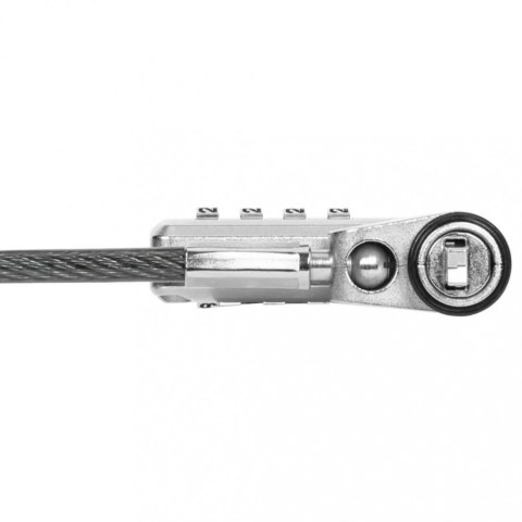 Targus Linka zabezpieczająca Defcon z zamkiem szyfrowym i możliwością resetowania kodu