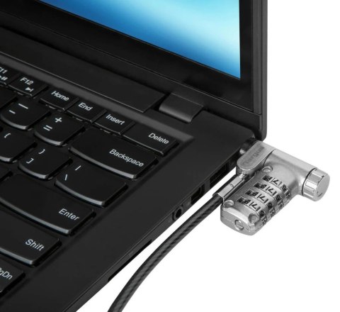 Targus Linka zabezpieczająca Defcon z zamkiem szyfrowym i możliwością resetowania kodu
