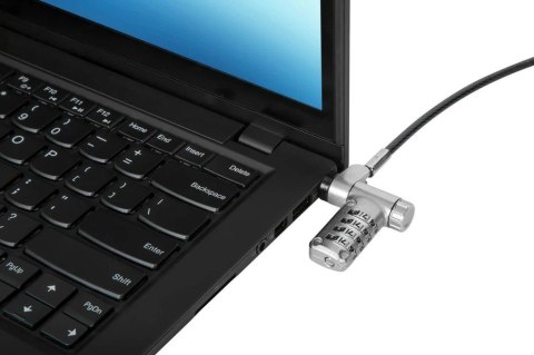 Targus Linka zabezpieczająca Defcon z zamkiem szyfrowym i możliwością resetowania kodu
