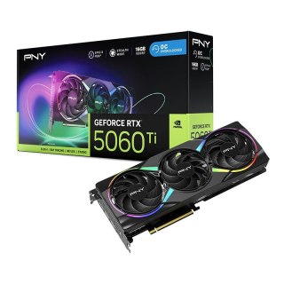 PNY Karta graficzna GeForce RTX 5060 Ti 16GB RGB VCG5060T16TFXXPB1-O