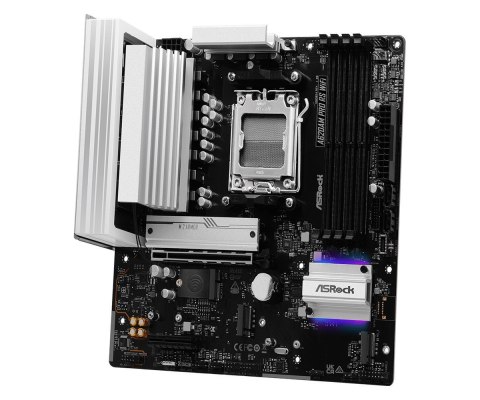 ASRock Płyta główna A620AM PRO RS WIFI AM5 4DDR5 HDMI/DP M.2 mATX