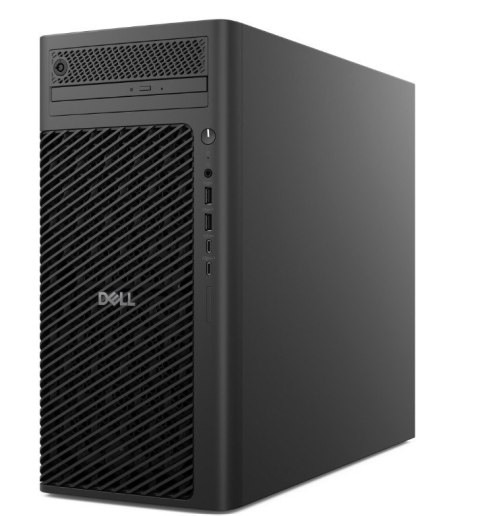 Dell Stacja robocza Dell Pro Max Tower T2 FCT2250 Win11Pro U9 285/32GB/1TB/Integrated/No Wifi/Wireless Kb & Mouse/vPro/3Y ProSupport