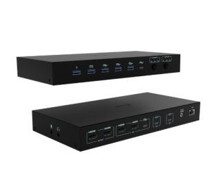 I-tec Stacja dokująca USB-C KVM Dock PRO Three Hosts Dual Video 2x Power Delivery max 92W