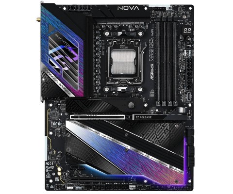 ASRock Płyta główna X870 NOVA WIFI AM5 4DDR5 M.2 ATX