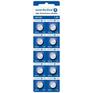 EverActive Baterie alkaliczne mini AG12/G12/LR1142/LR43 blister 10 szt.