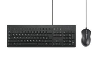 Kensington Zestaw przewodowy mysz+ klawiatura KM100 EQ UK QWERTY