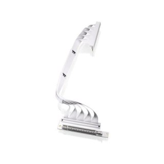 Thermaltake Taśma Riser - PCI- E 4.0 x16 Extender - 400mm Dual 90° - Snow