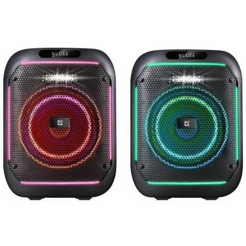 Defender Głośnik bluetooth BOOMER 65W czarny podświetlenie LED