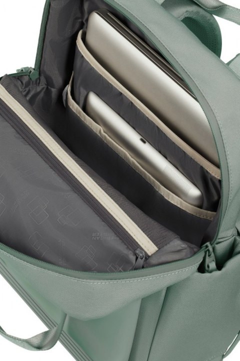 AMERICAN TOURISTER Plecak na laptopa 15 cali Soulpack zielony
