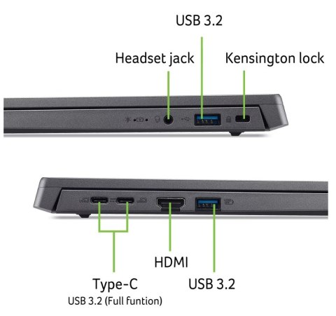 Acer Laptop Aspire Go AG15-42P-R1JP R5 5625U 15,6 FHD 16GB 512GBNoOS Srebrny