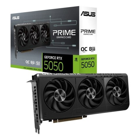 Asus Karta graficzna GeForce RTX 5050 PRIME 8G OC GDDR6 128BIT DP/HDMI