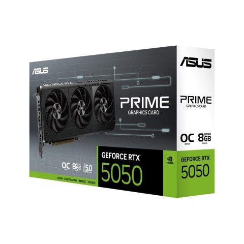 Asus Karta graficzna GeForce RTX 5050 PRIME 8G OC GDDR6 128BIT DP/HDMI