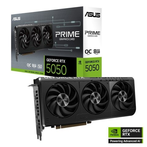 Asus Karta graficzna GeForce RTX 5050 PRIME 8G OC GDDR6 128BIT DP/HDMI