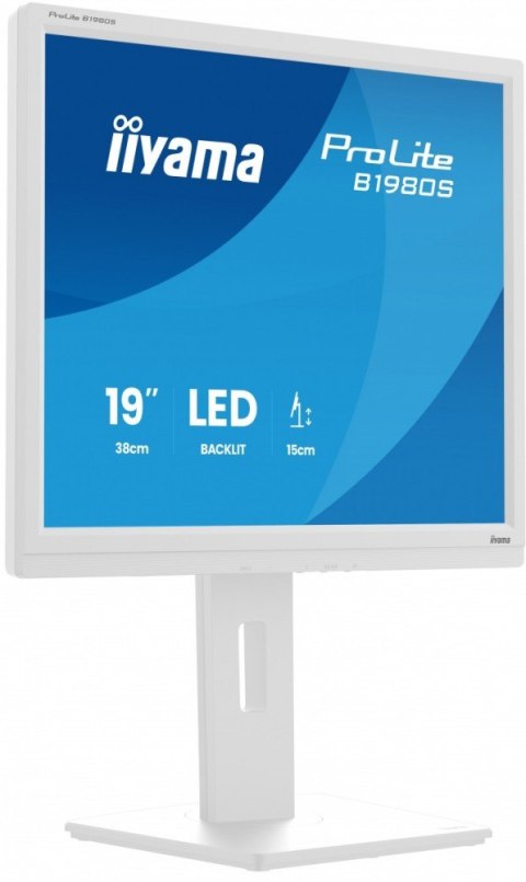 IIYAMA Monitor 19 cali B1980S-W1 HDMI, DP, PIVOT, HAS/150mm