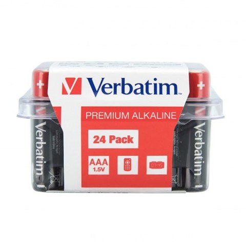 Verbatim Baterie AAA / LR03 1,5V 24-pack 49504